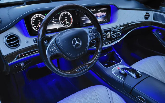 mercedes benz Mercedes-Benz Klasa S cena 159000 przebieg: 223000, rok produkcji 2014 z Biała